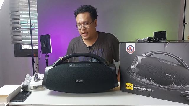 W king D20 รีวิว คุ้มค่าคุ้มราคาไหม #wking #d20 #speaker #mobile #gadget #200watt смотреть онлайн