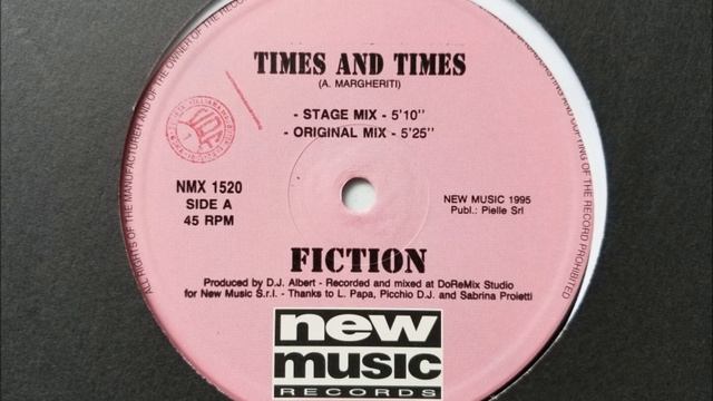 FICTION - TIMES AND TIMES (RADIO EDIT) HQ смотреть онлайн