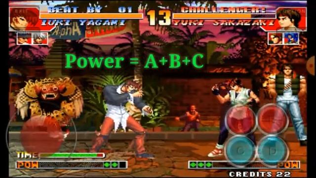 K.O.F 97_Iori Main combos tutorial смотреть онлайн