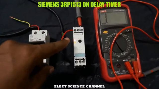 SIEMENS ON Delay Timer - Tamil | ON Delay Timer | SIEMENS 3RP1513 Timer