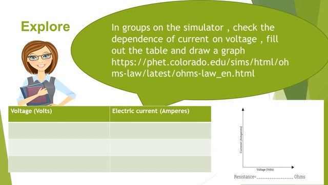 Физика 8 сынып LABWORK 4 Current Voltage