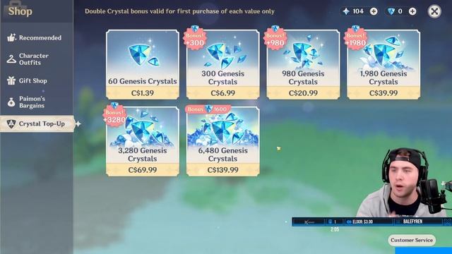 Genshin Impact #shorts #viral #trending #gaming #buy #diamonds #genshinimpact