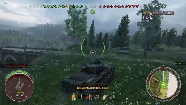 World of tanks atomic centurion gameplay (PS4) смотреть онлайн
