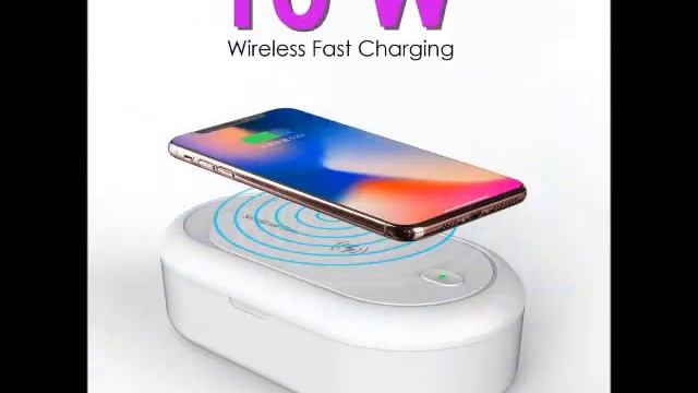 Mobile phone and Airpods UV Sterilizer Box with wireless charger| Wireless520 смотреть онлайн