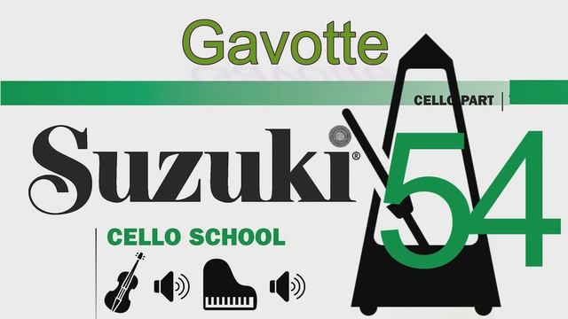 Gavotte | F.J. Gossec | Suzuki Cello School | Volume 2 | 54 смотреть онлайн