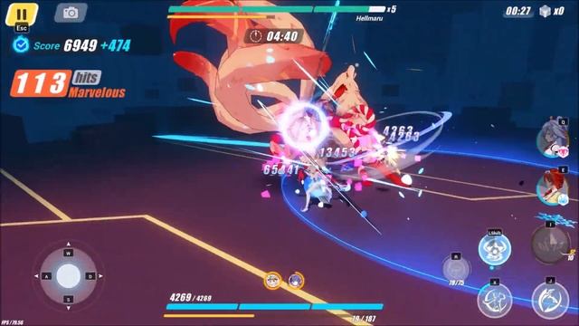 Hellmaru (+20%) 36672, AKA 31680, SK 31146 | T100 with Ice Rita! | Exalted Memorial Honkai Impact 3 смотреть онлайн