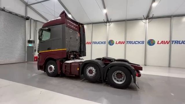 Mercedes Actros 2545 6x2 Midlift Tractor Unit (AJ13 WDK - Law Trucks) смотреть онлайн