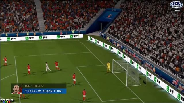 FIFA WORLD CUP RUSSIA 2018 (Nintendo Switch) - TÚNEZ vs INGLATERRA/TUNISIA vs ENGLAND смотреть онлайн