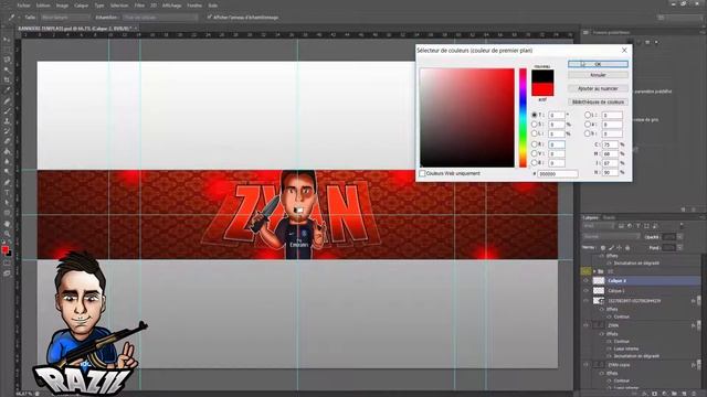 ⚡️ SPEED ART #37 ⚡️ - BANNIÈRE POUR ZYAN ! смотреть онлайн