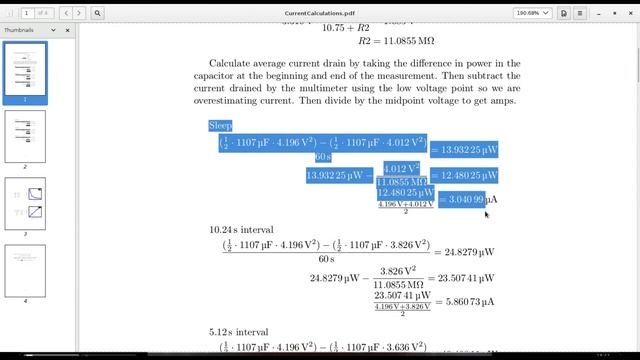 Sol BLE Tracker R6 Current Consumption Tests