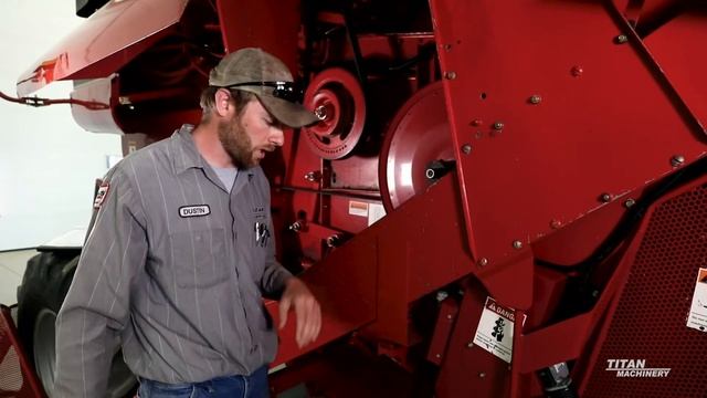 2020 Case IH 2388 Combine Walk-Around From Titan Machinery | Clean Grain & Unloading