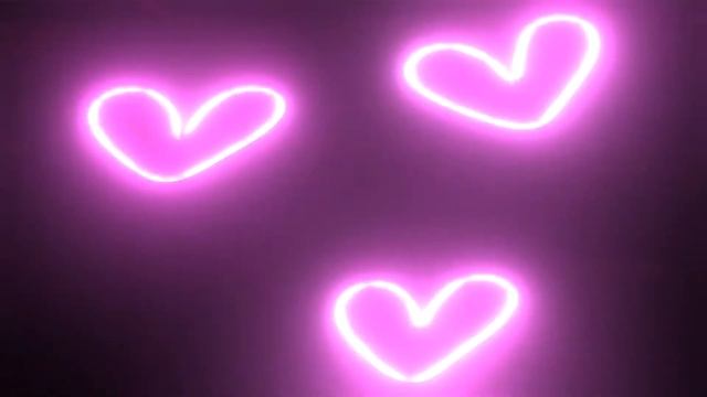 Best hearts neon light background video / no copyright / green screen / animation/ 3d/motion/ 2021 смотреть онлайн