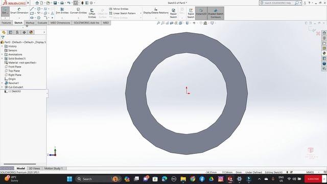 HOW TO MAKE ROLLAR IN SOLIDWORKS #solidworks #solidwork #drowing #roller #solidworkstutorial смотреть онлайн
