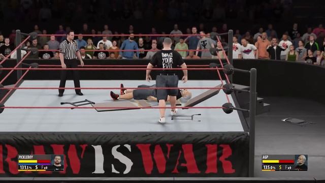 Kid Behind The Camera Vs Angry Grandpa WWE 2K16 смотреть онлайн