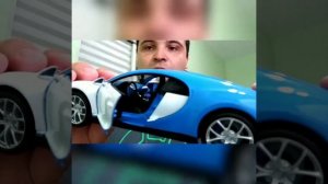MINIATURA BUGATTI CHIRON 1/24 - MUSCLE CAR MINIATURAS