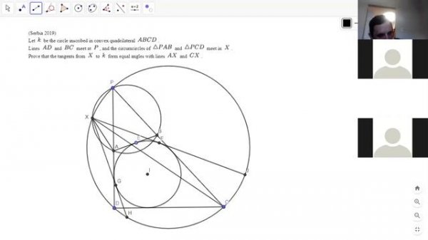 LIVESTREAM GEO #36A: Another Solution With Sqrt(bc) Inversion!