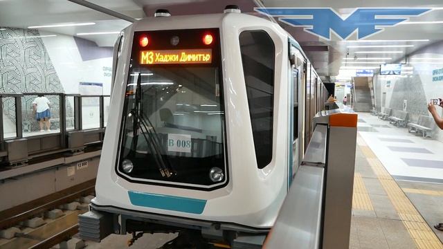 Sofia Metro | Софийско метро | Siemens Inspiro Sofia смотреть онлайн