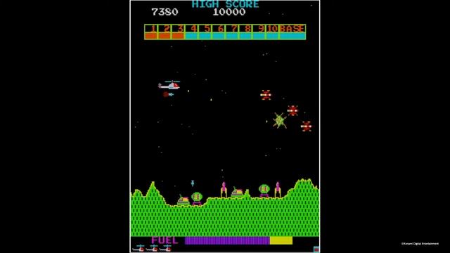 SUPER COBRA - ARCADE MYTHOLOGY - KONAMI 1981 - PS4 PRO смотреть онлайн