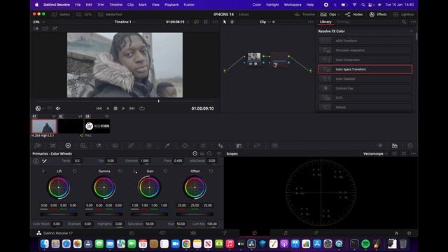 How I Colour Graded The iPhone 14 | iPhone 14 Pro Footage In Less than 2mins смотреть онлайн