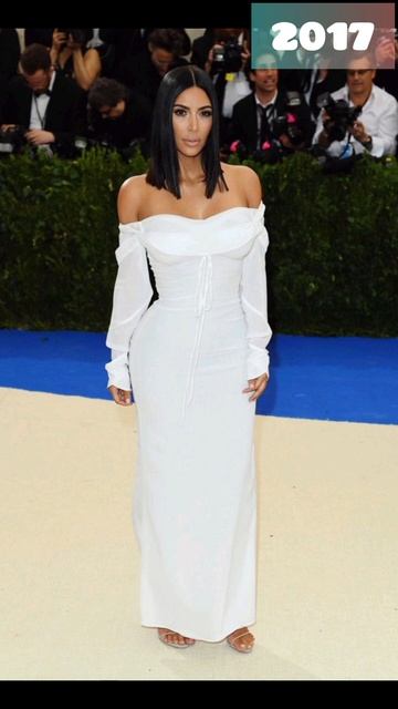 2013-2023 Kim K Met Gala Evolution смотреть онлайн