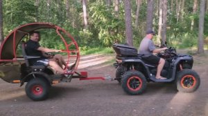 Покатушки.
Прицепы пассажирские для квадроцикла.