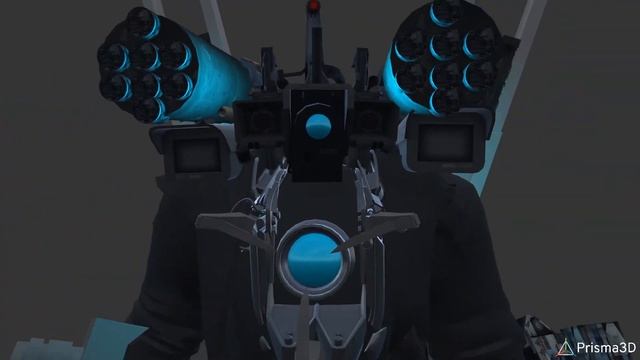 Upgraded titan cameraman core animation test [prisma 3D ] смотреть онлайн