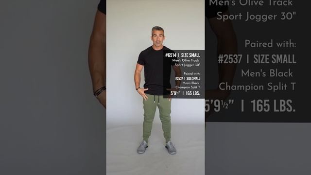 Activewear Review: Men's Olive Track Sport Jogger 30" #6514 смотреть онлайн