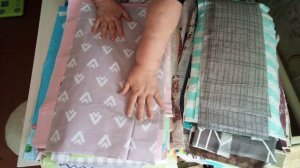 Распаковка посылки из Магнатекса. Лоскут от 20 до 40.