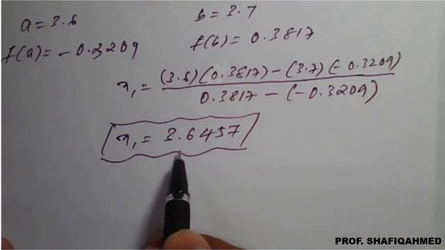 #6 || Problem#4 ||Find The Root Of The Equation (𝒙)^𝟐−log𝒙=𝟏𝟐 || Regula Falsi || 18MAT21||
