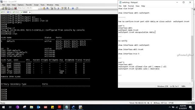 Configuring Access And Trunk Interfaces  On Cisco Nexus 7000 Series Switch  VLAN