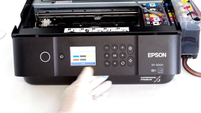 Cartouches CISS pour Epson XP-6000 XP-6005 XP-6100 XP-6105 , Comment installer смотреть онлайн