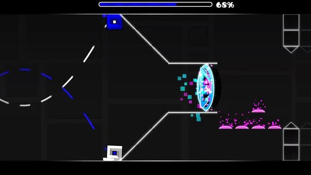 Black Blizzard (by me) 100% GG/// Geometry dash смотреть онлайн