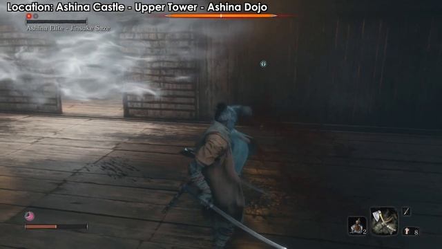 Sekiro Shadows Die Twice - Ashina Elite - Jinsuke Saze (Mini Boss Guide) смотреть онлайн