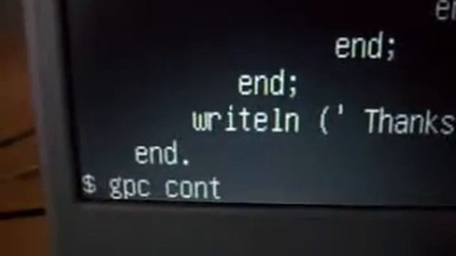 Pascal Program with records. смотреть онлайн