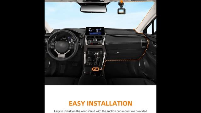 XIGETRAIL Dual Dash Cam Front 4K and Rear 1080P Dash Camera for Cars смотреть онлайн