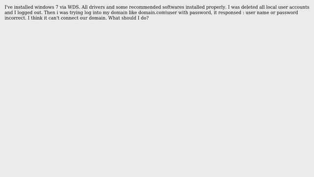 DevOps & SysAdmins: How to login into domain when all local user account deleted? смотреть онлайн