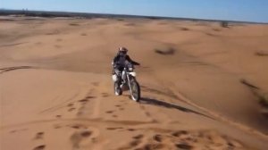 Erg Chebbi con mi yamaha tt 600 r