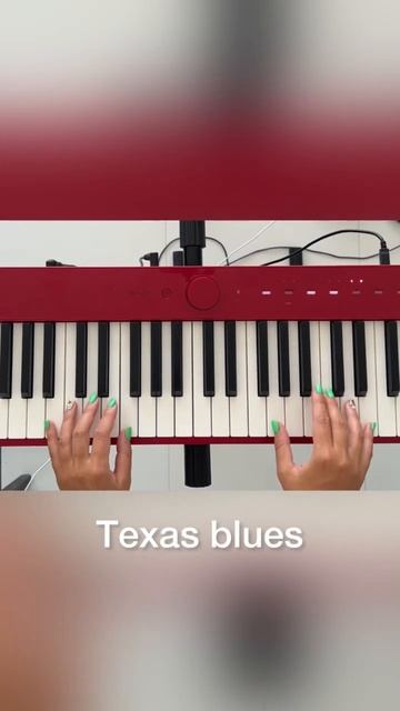 3 вида блюзового баса для левой руки. Полный урок у меня на канале🎹 #блюз #урокифортепиано