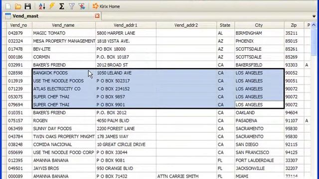 Kirix Strata Tutorial: Sorting Data