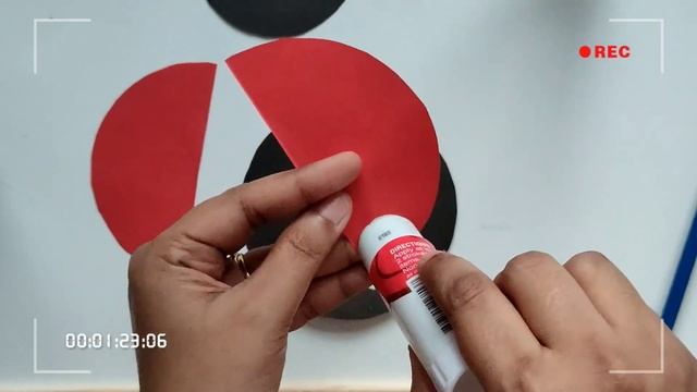 Paper Finger puppet Ladybird for kids- how to make easy paper finger puppet with paper смотреть онлайн