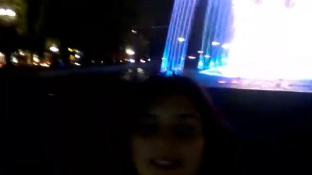 Vlog: Кусочек вечера из нашей жизни - 2015. Краснодар, фонтан на Авроре