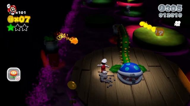 Super Mario 3D World : Piranha Creeper Creek after Dark (FLOWER-3) смотреть онлайн