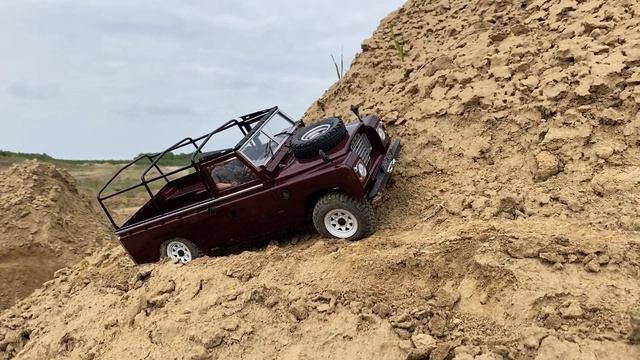 НЕТ это НЕ ТЕСТ!!! Просто интересно, просто эксперимент, RC4WD TF2 & BRX LAND ROVER 109 BRX02 смотреть онлайн