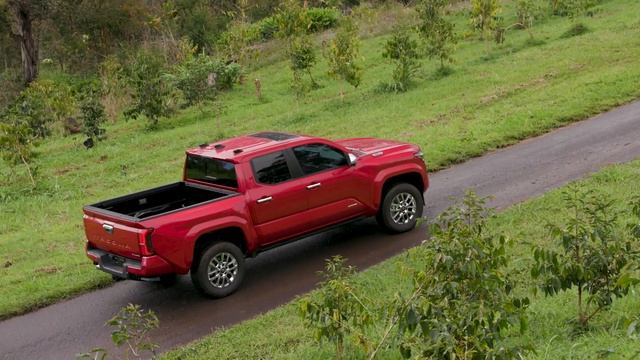 2024 Toyota Tacoma Limited Exterior Design In Supersonic Red