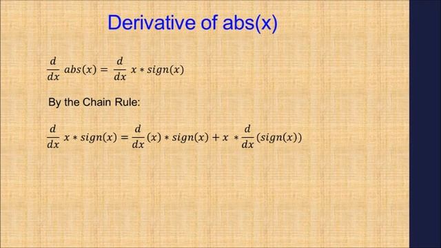 Derivative and Integral of abs(x) смотреть онлайн