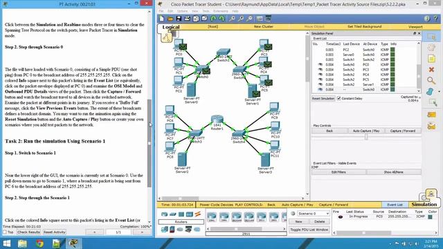 PT Routers Segment Broadcast Domains 5 2 2 2 смотреть онлайн