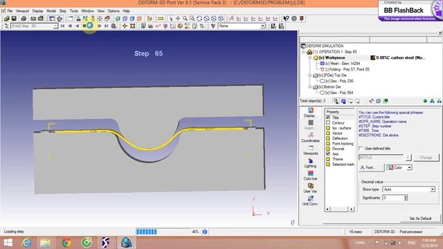 mô phỏng dập chi tiết bằng phần mềm deform 3d смотреть онлайн