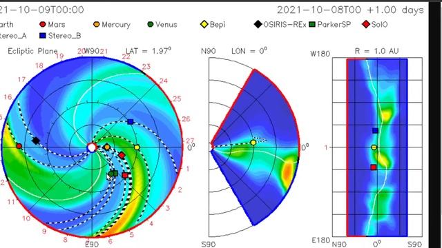 G-2 MAGNETIC STORM TO HIT EARTH OCT 11TH FROM ERUPTION ON SUN смотреть онлайн