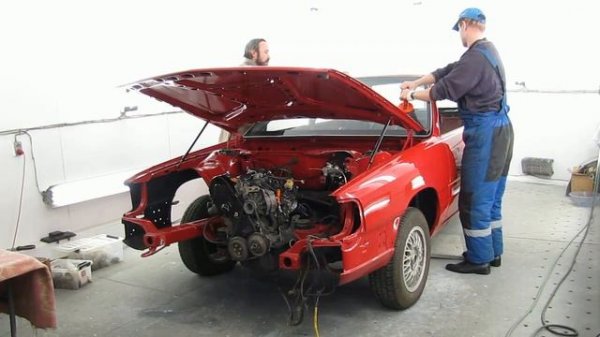 Ауди 100 C3 сборка