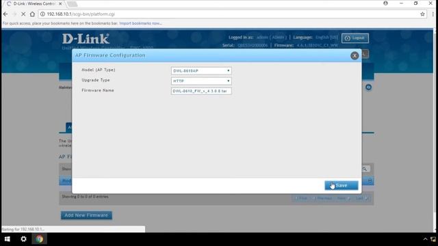 Como atualizar a firmware pelo controlador - DWC-1000/2000 da D-Link смотреть онлайн